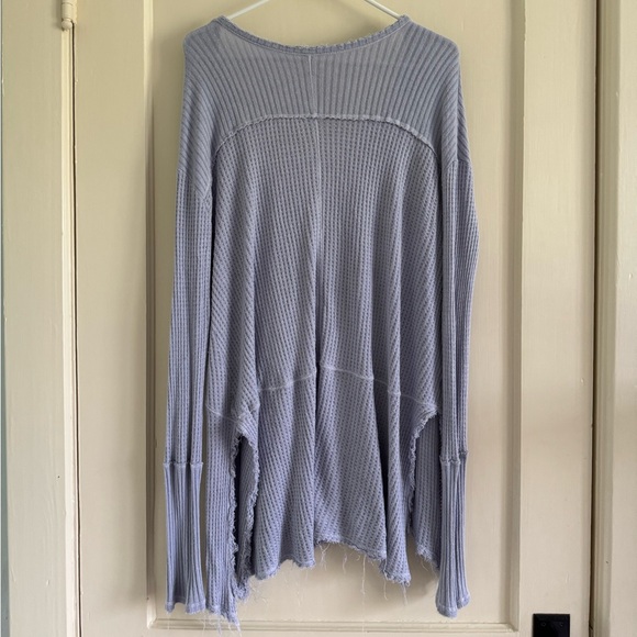 Free People Lavender Long Sleeve Top, Size M - Picture 4 of 5